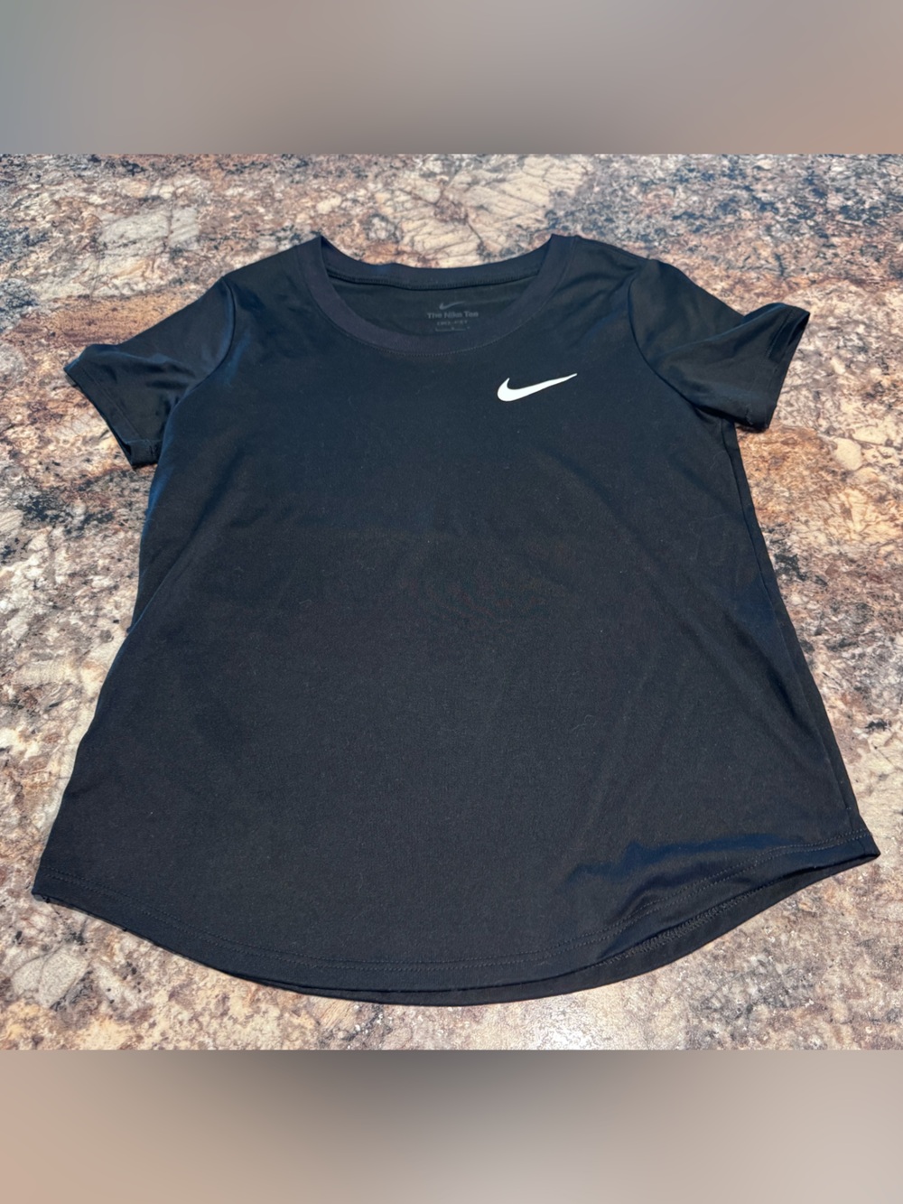 Nike Girl’s Black Dri-FIT Short Sleeve Tee